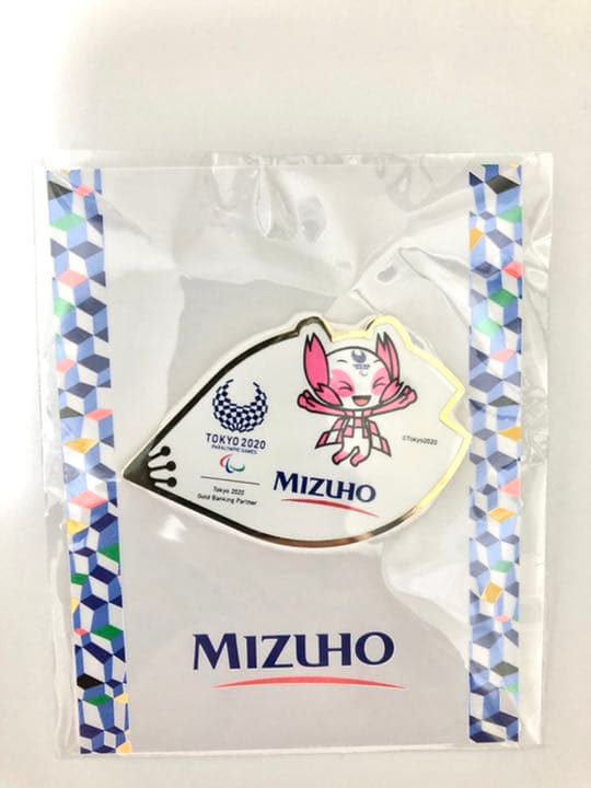 【非売品】東京オリンピック・パラリンピック　ピンバッジ　5点セット　みずほ銀行