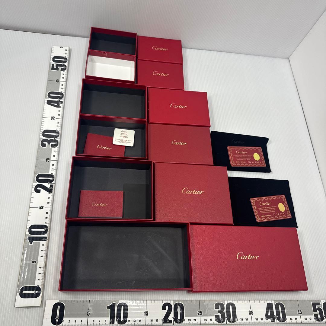 Cartier カルティエ 空箱 20点 ジュエリーケース 他 計27点 まとめ