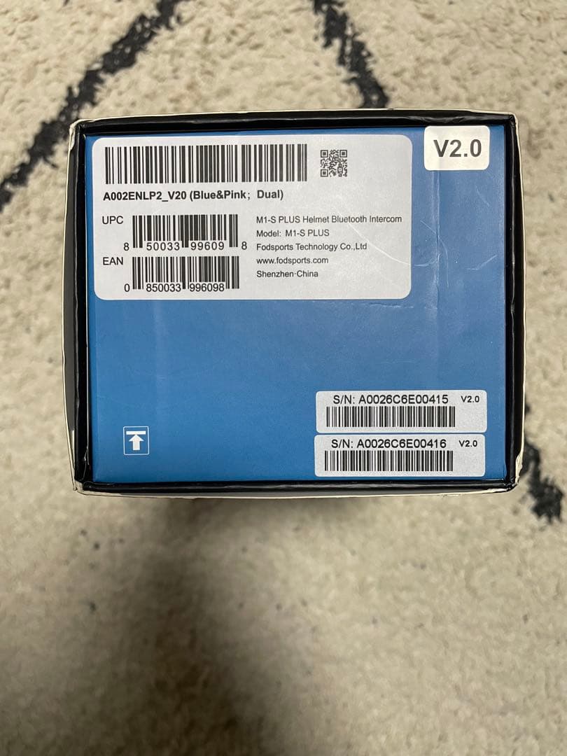 Fodsports M1-S PLUS Bluetoothインカム