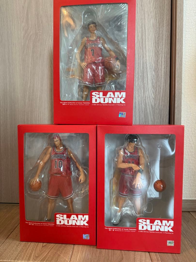 t*i様 【SLAM DUNK】 フィギュア 3体セット　国内正規品　桜木、流川