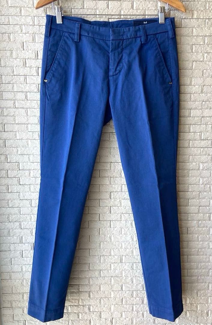 美品　ENTRE AMISアントレアミ　ジャケパン　コットンスラックス　チノパン