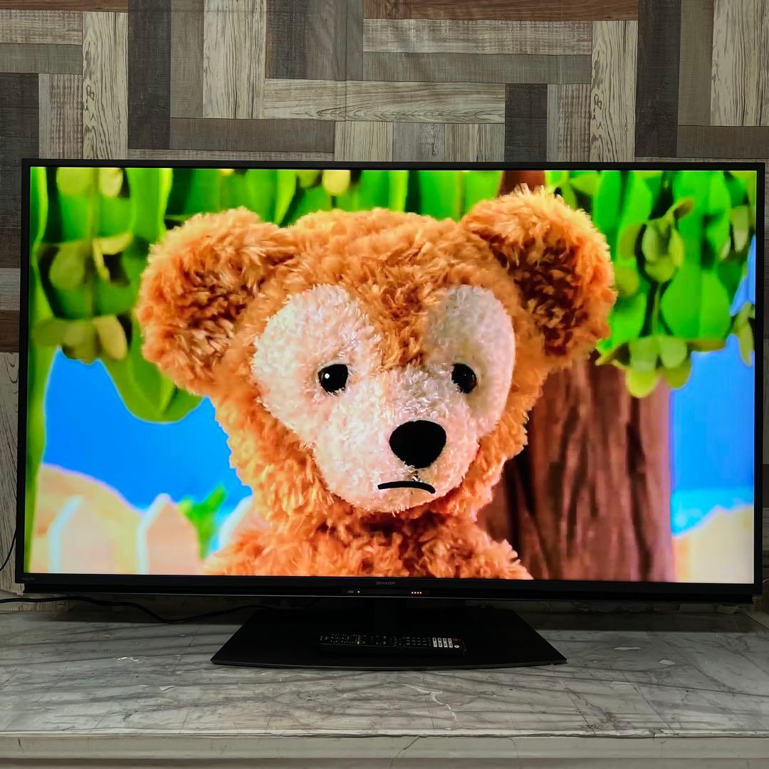 即日受渡❣️全国送料込シャープ未使用品55型4K液晶テレビAQUOS動画アプリ◎