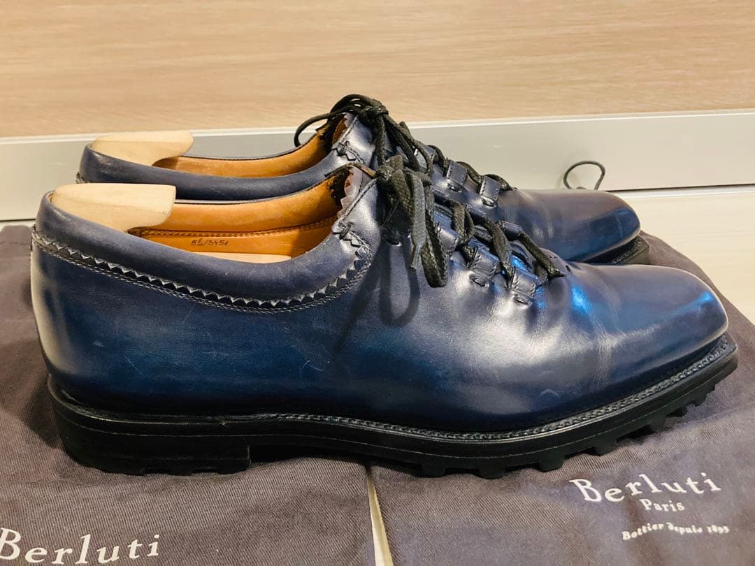 ベルルッティ ニューウルティマ パティーヌ ブルー