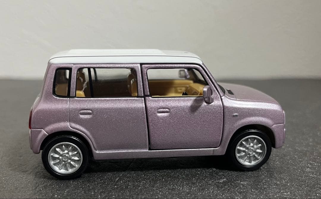 ミニカー スズキ ラパン HE21S ラベンダーメタリック2トーン 非売品