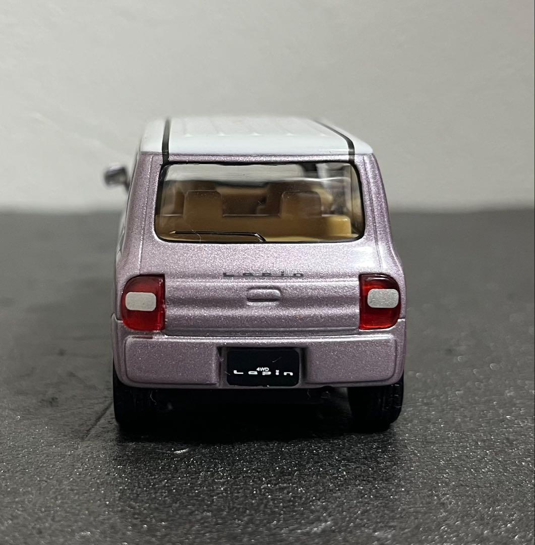 ミニカー スズキ ラパン HE21S ラベンダーメタリック2トーン 非売品