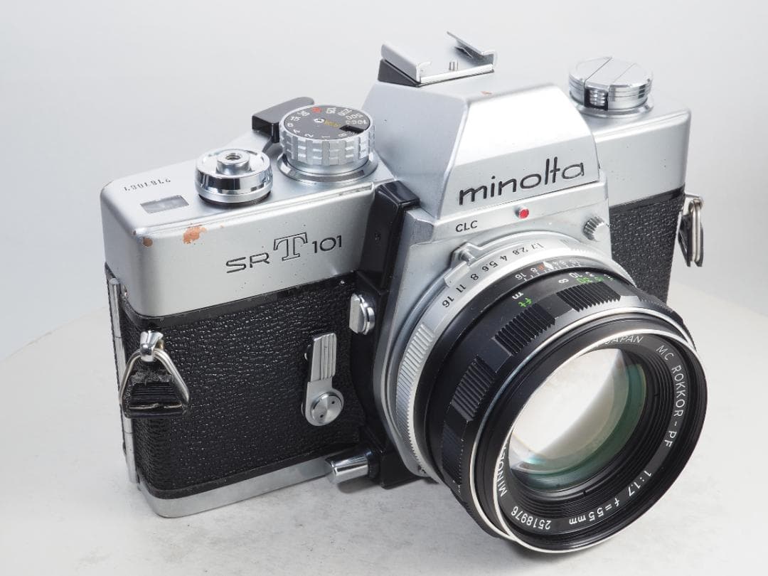 ミノルタ SRT101 & MC ROKKOR-PF 55mm F1.7 #58