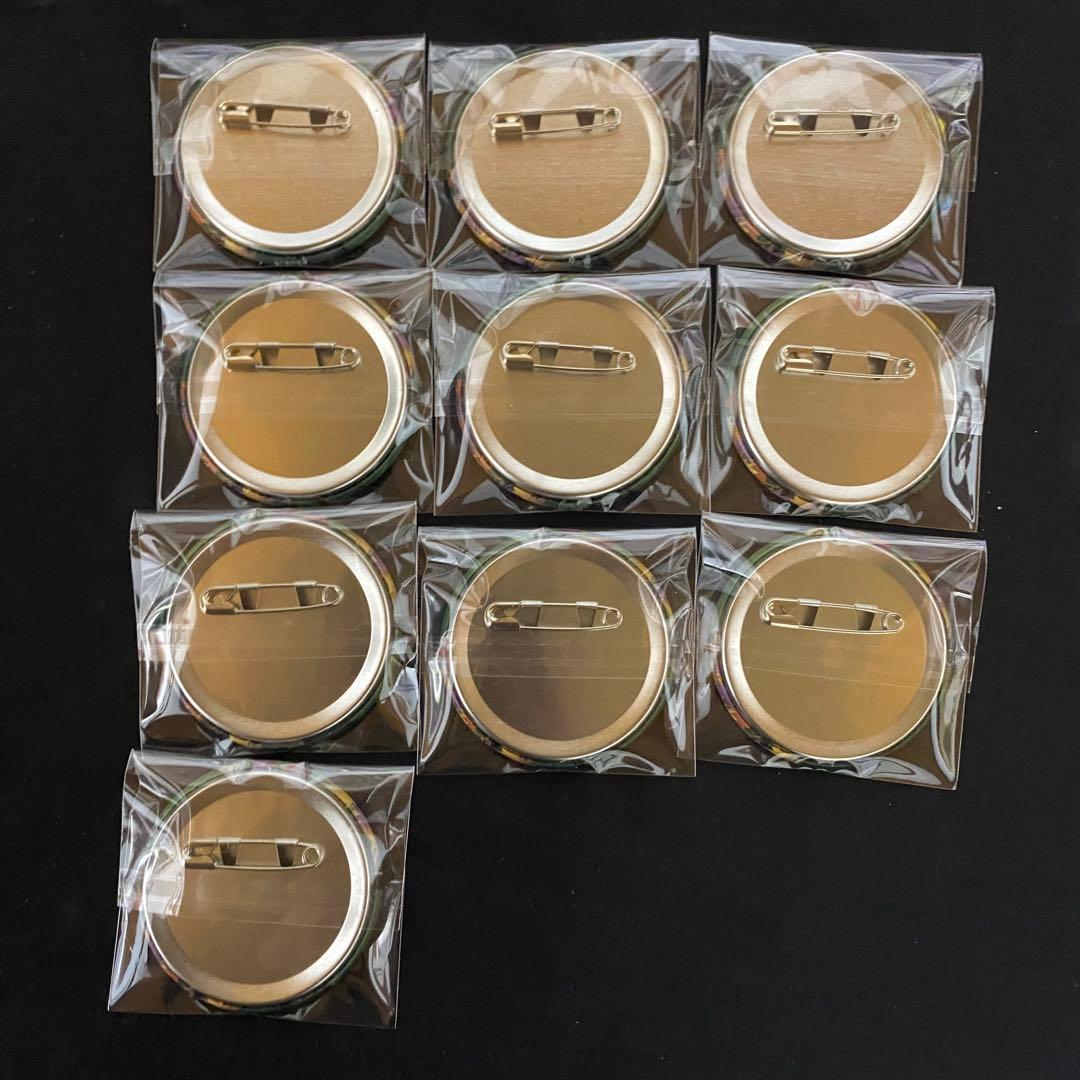 鬼滅の刃 不死川実弥　京まふ 缶バッジ　10個