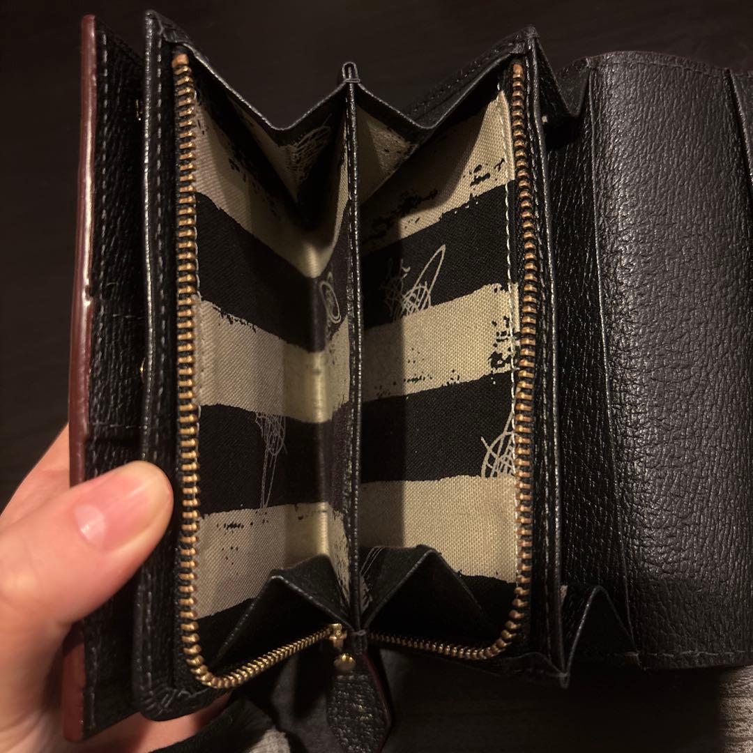Vivienne Westwood 三つ折財布 財布 ウォレット 黒