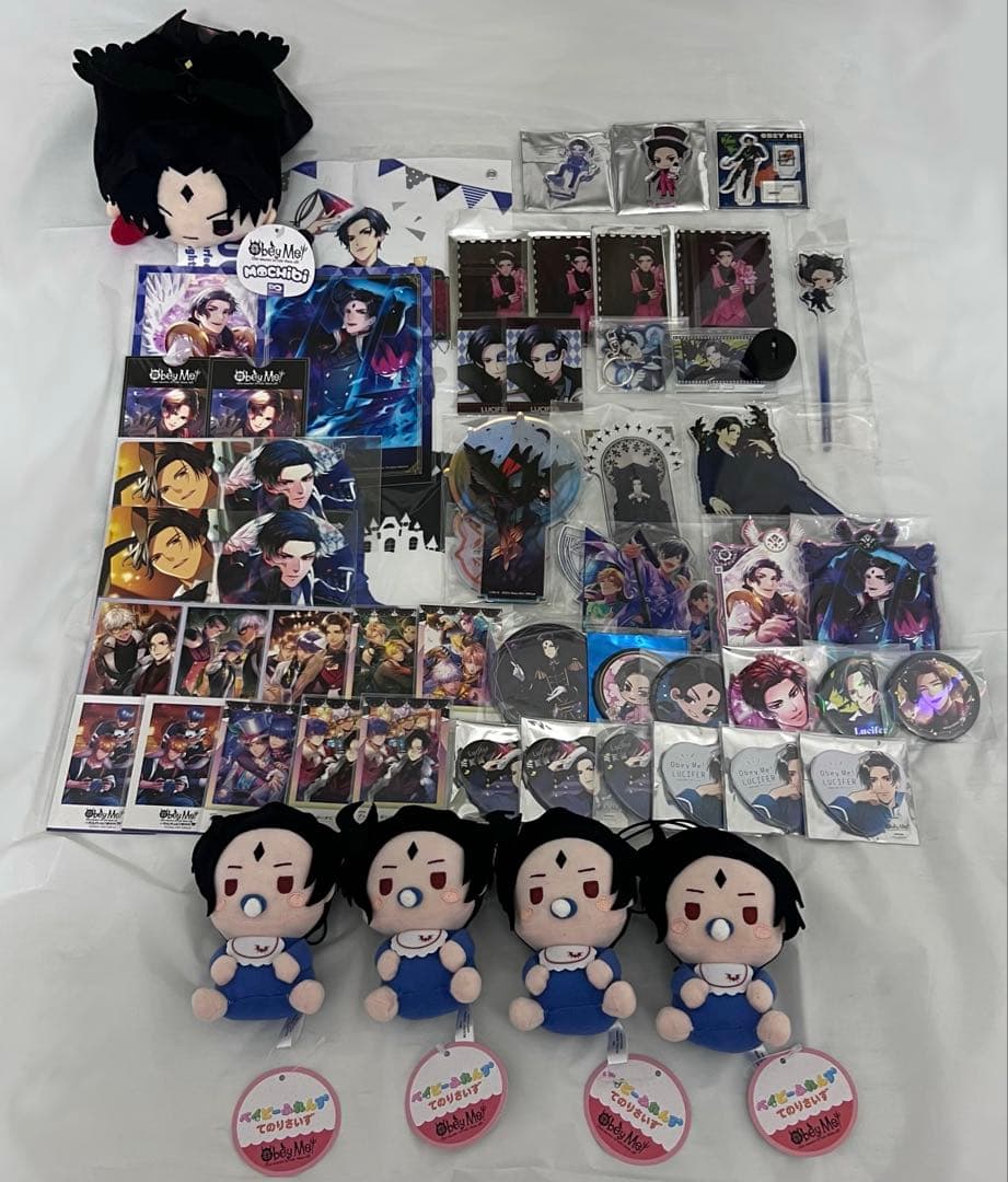 ObeyMe! おべいみー オベイミー ルシファー 缶バ アクスタ 等 セット