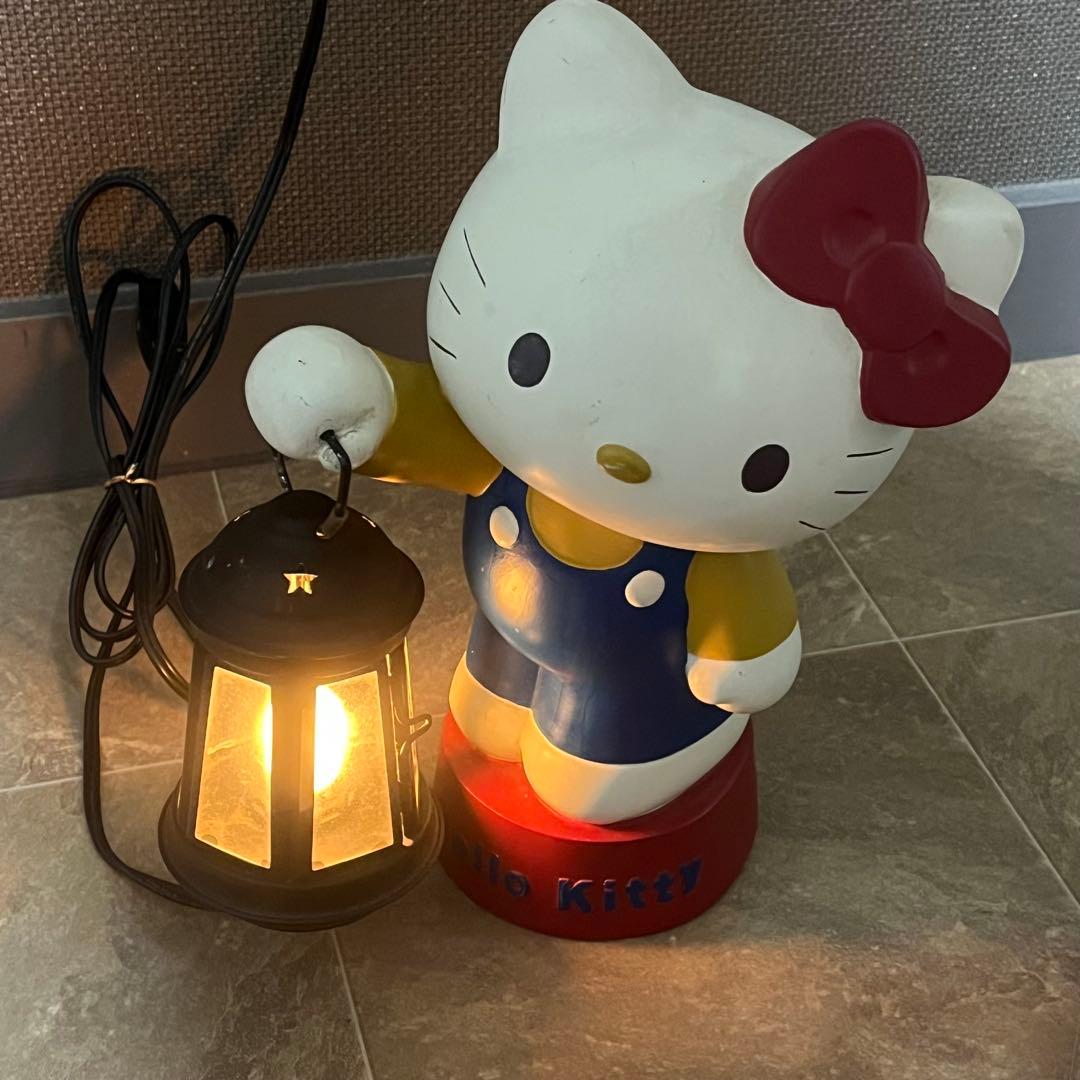 希少 平成 レトロ ハローキティちゃん　ランタン　ランプ
