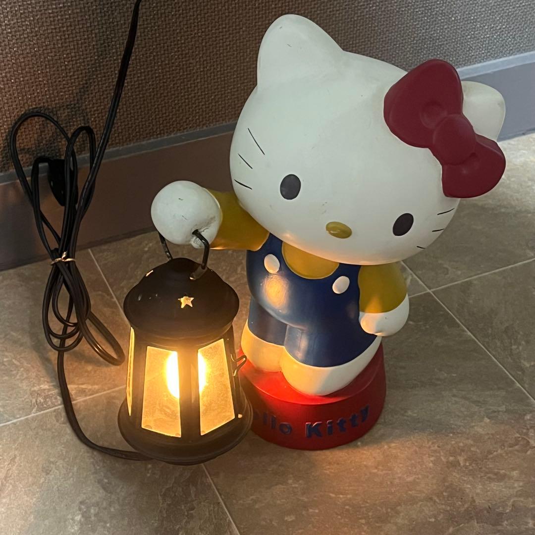 希少 平成 レトロ ハローキティちゃん　ランタン　ランプ