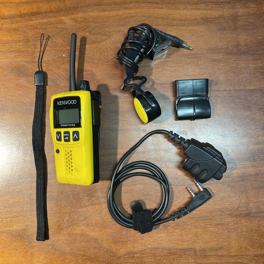 骨伝導PTTケンウッド特小黄色セット