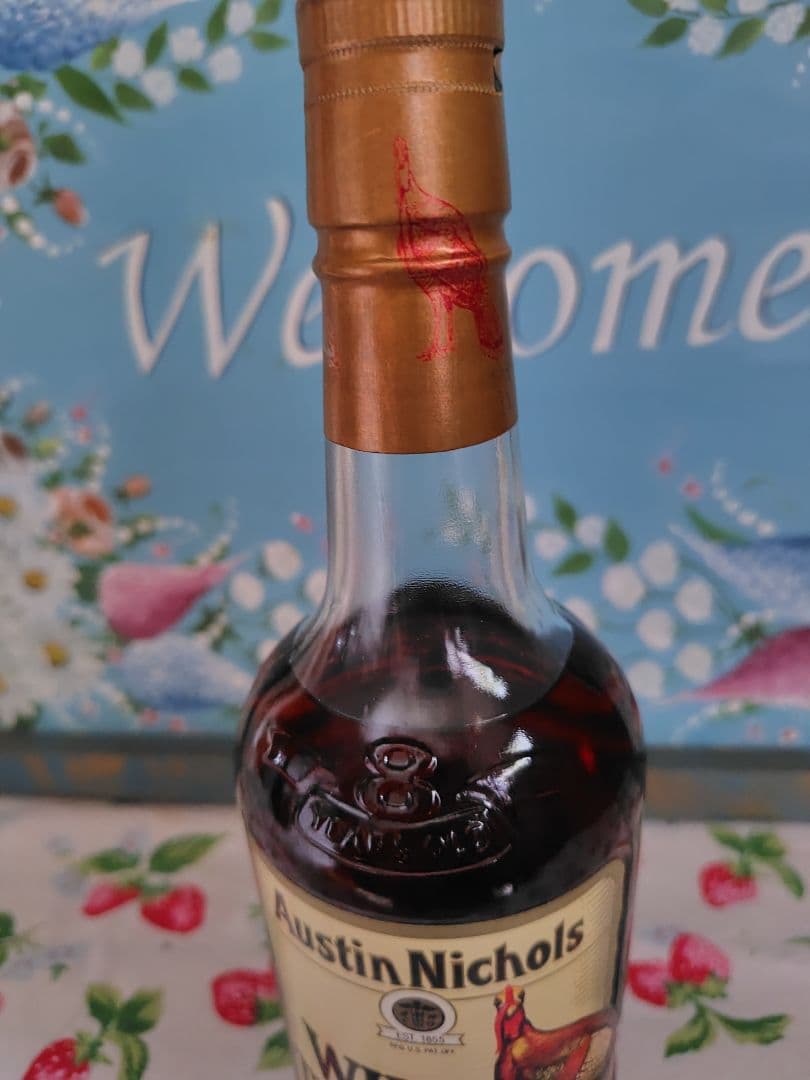 【新品未使用】ワイルドターキー　８年　750ml 旧ボトル　金キャップ