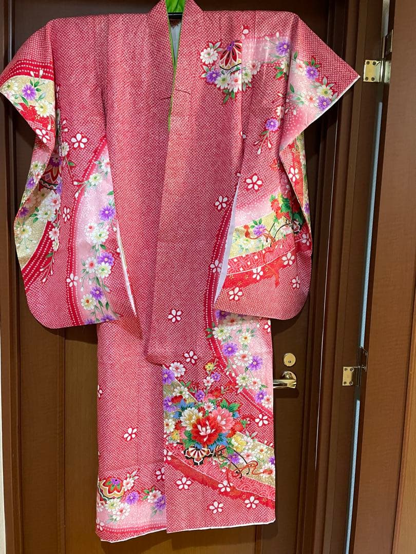 七五三 フルセット　7歳　表地正絹