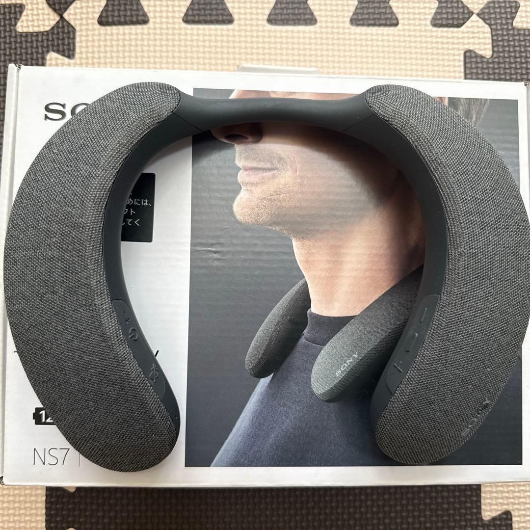 SONYワイヤレスネックバンドスピーカー SRS-NS7 新品未使用