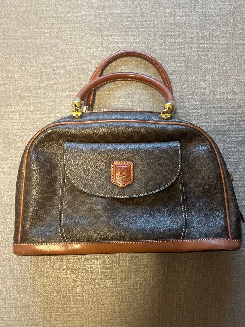 CELINE ドット柄 ハンドバッグ