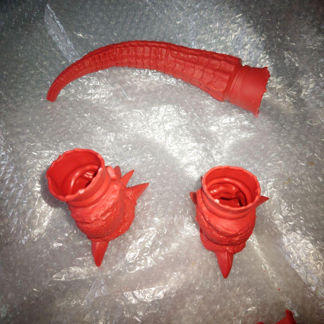 ゴジラ　1/350　デストロイア　ソフビキット　未組立