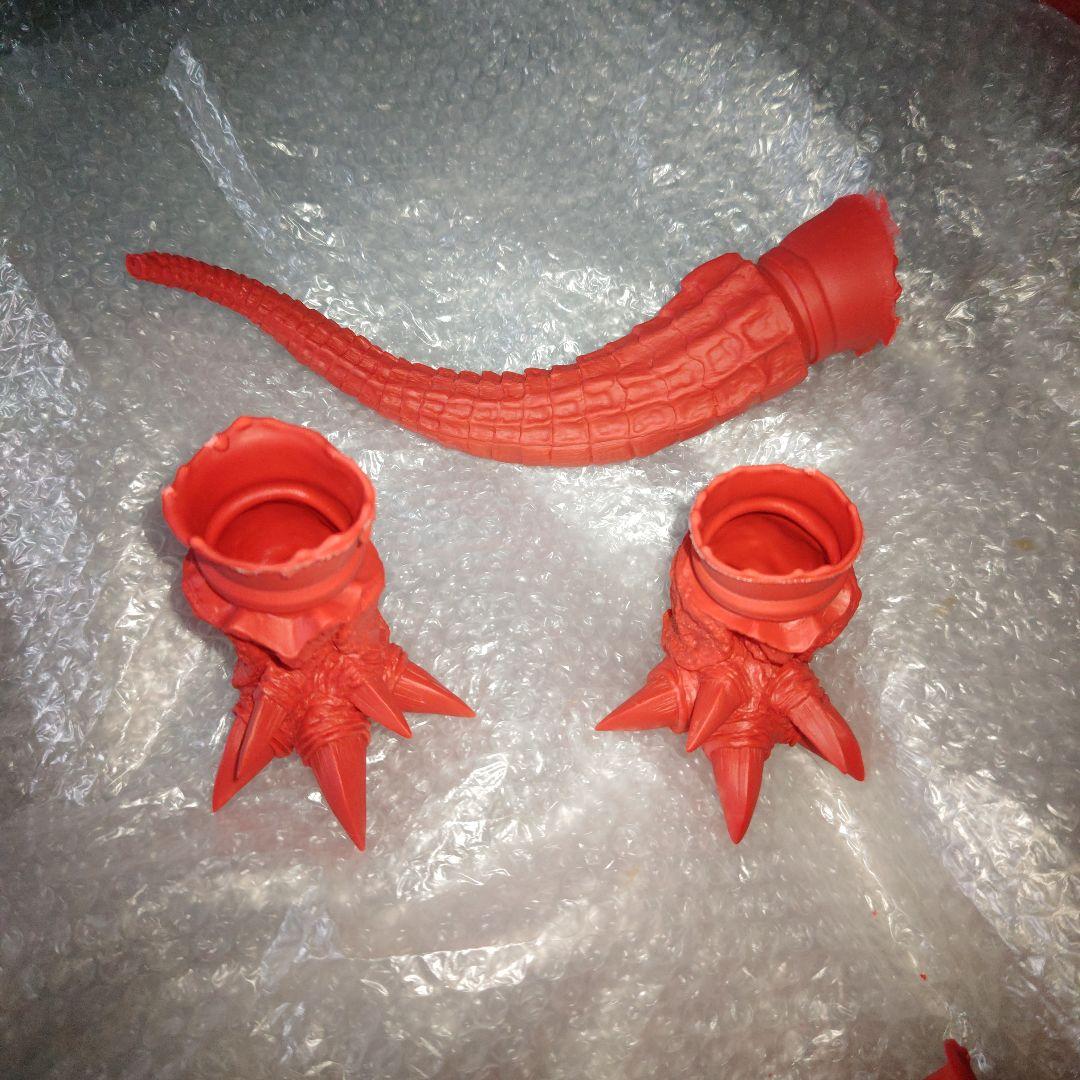 ゴジラ　1/350　デストロイア　ソフビキット　未組立