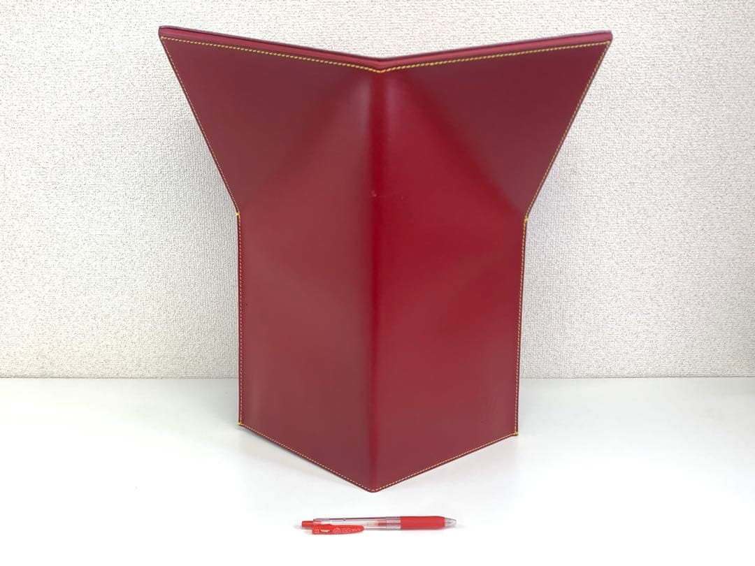 LOUIS VUITTON ルイヴィトン スツール 椅子 レッド MS1108