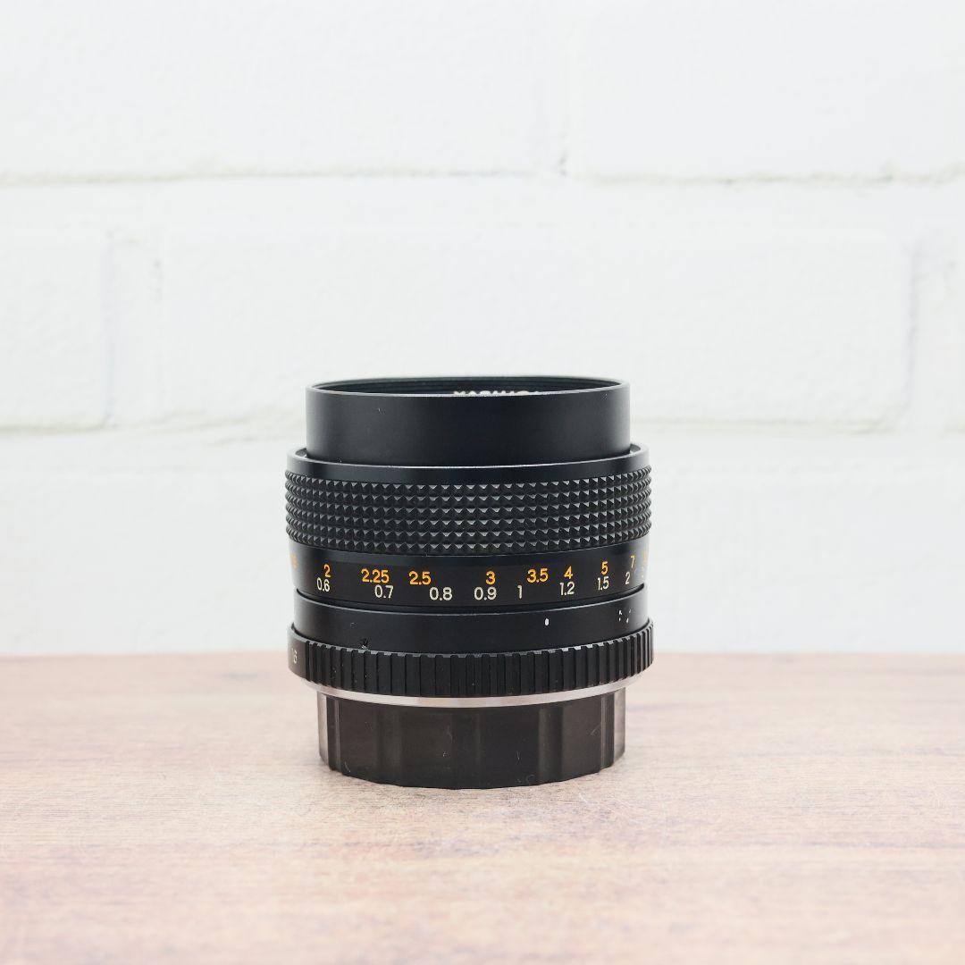 《希少》YASHICA LENS ML 50mm F1.4 後期型 【良品】