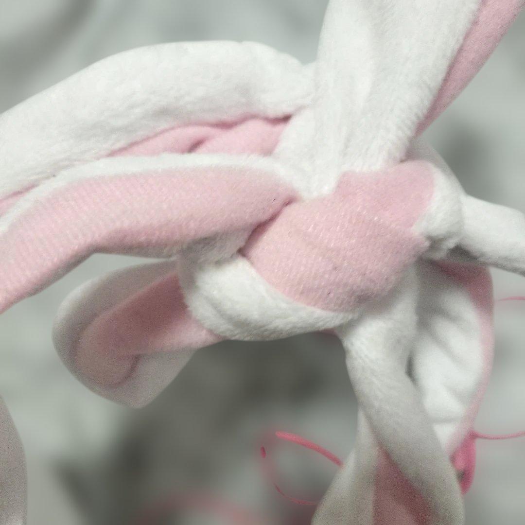 汎用うさぎ　ヘッドフォン　グルーミー　ホワイト