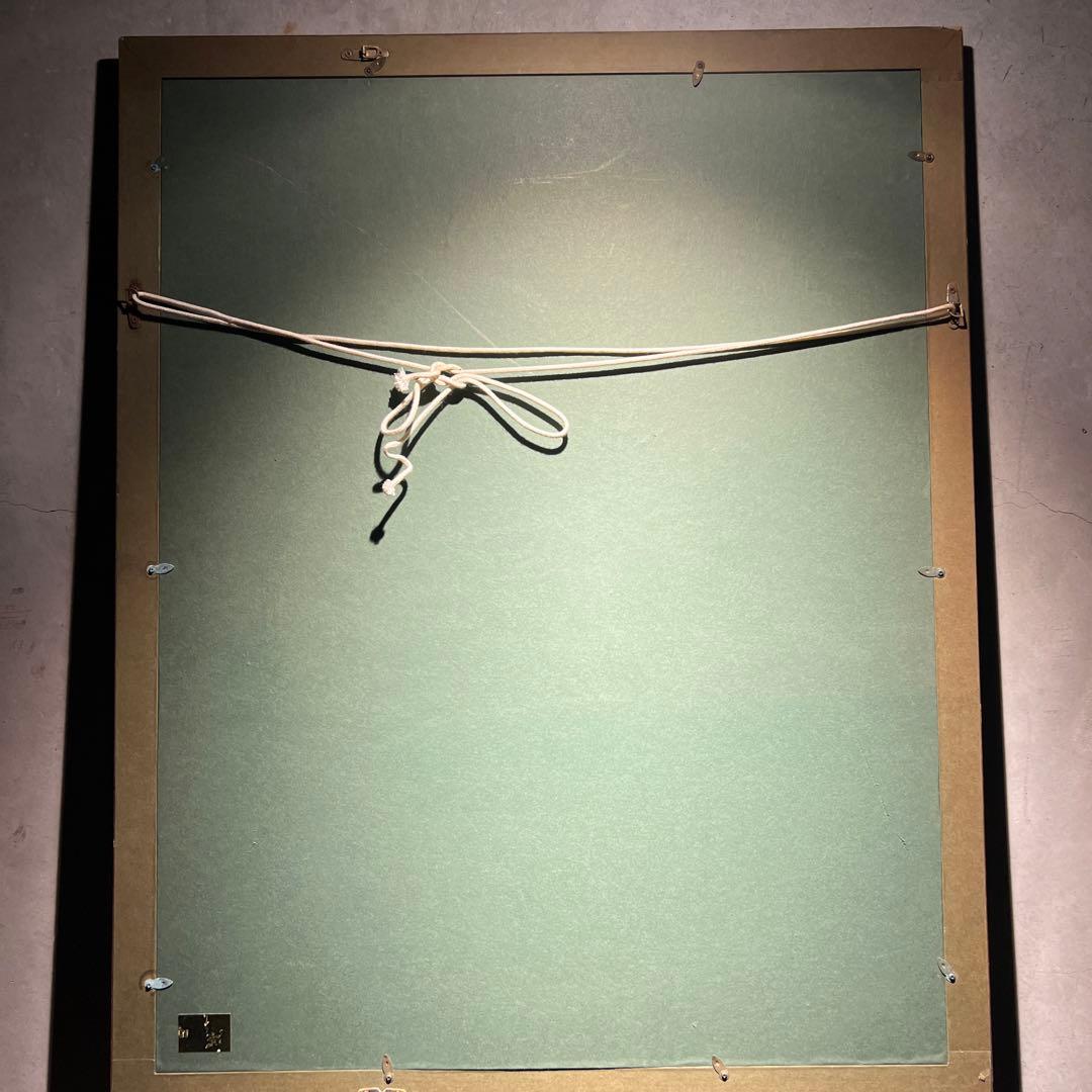 専用他の方発送×小磯良平【婦人画】刻印あり　複製