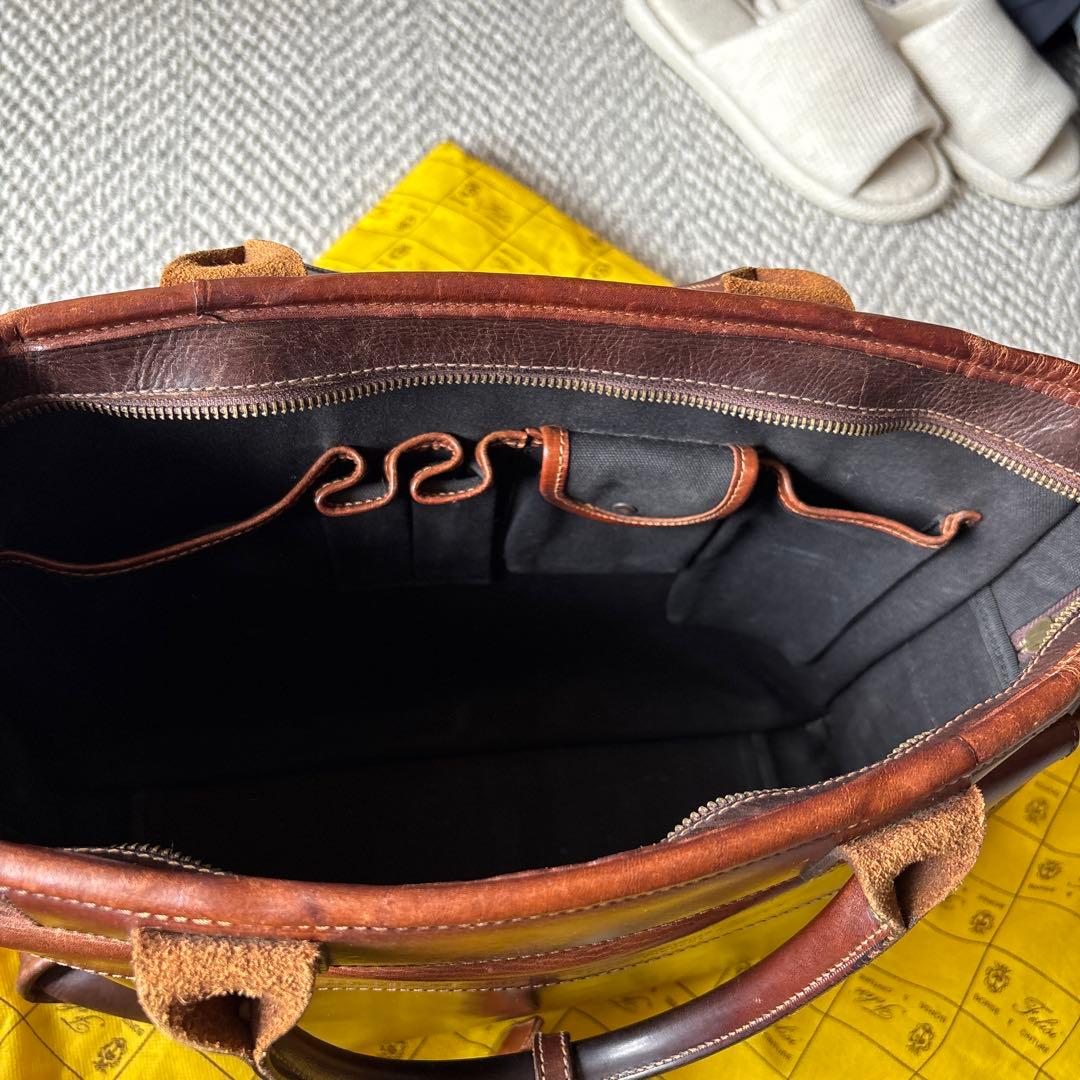 フェリージ　8637/3 ネイビー　オールレザー