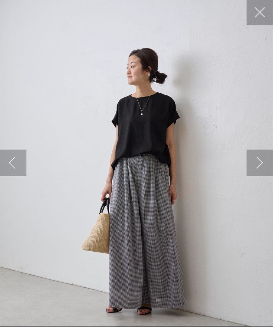 BEARDSLEYビアズリー　タックバギーパンツ