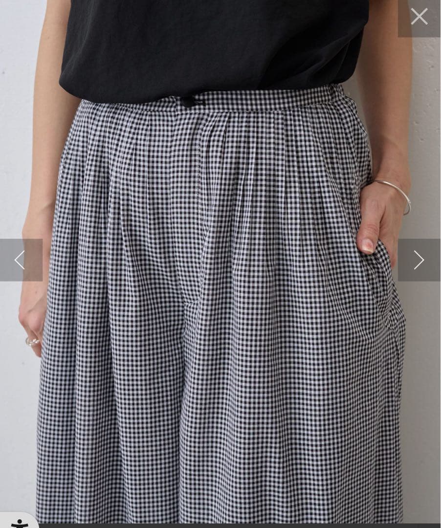 BEARDSLEYビアズリー　タックバギーパンツ