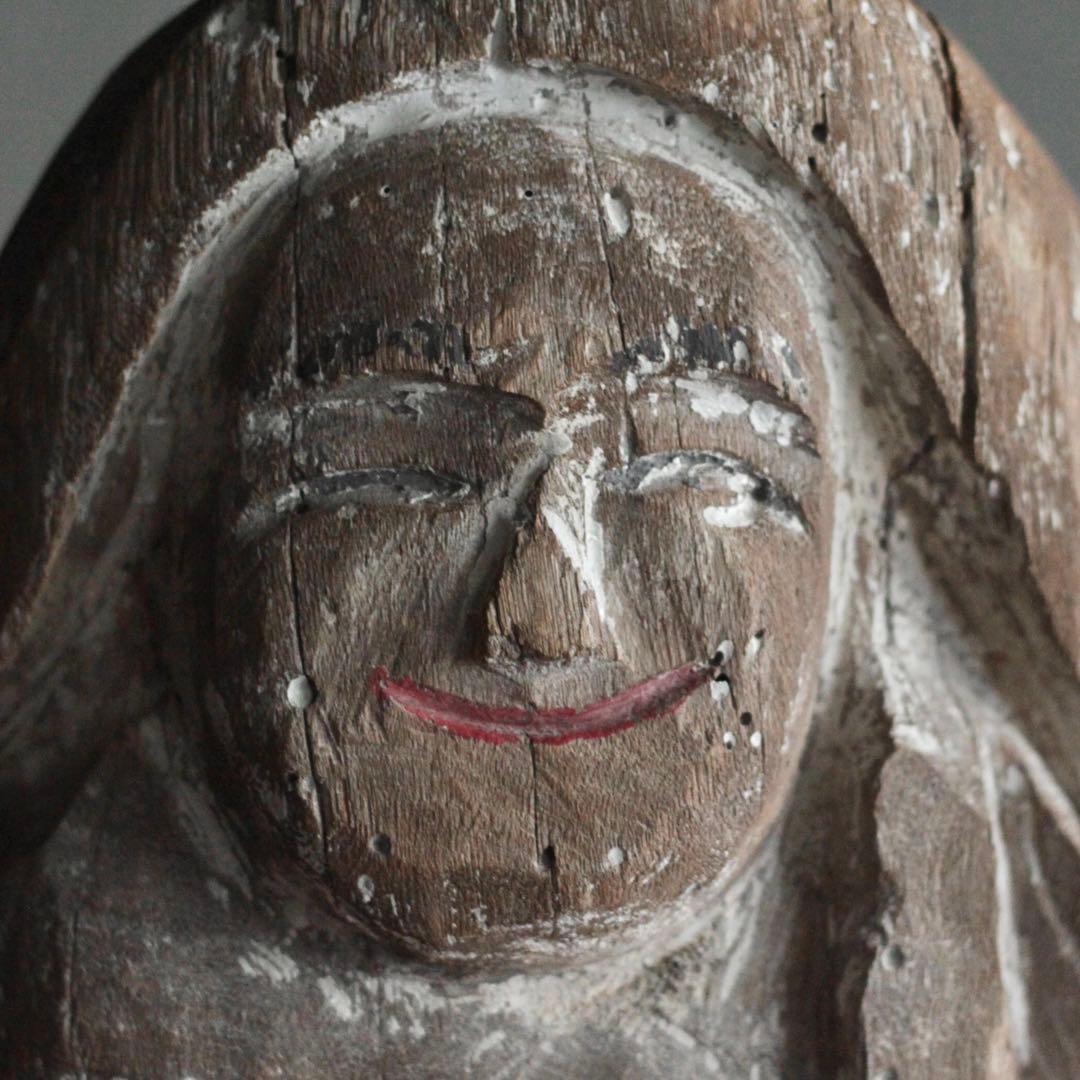 木彫 田の神様 たのかんさあー 古道具 オブジェ 田の神さま 田の神