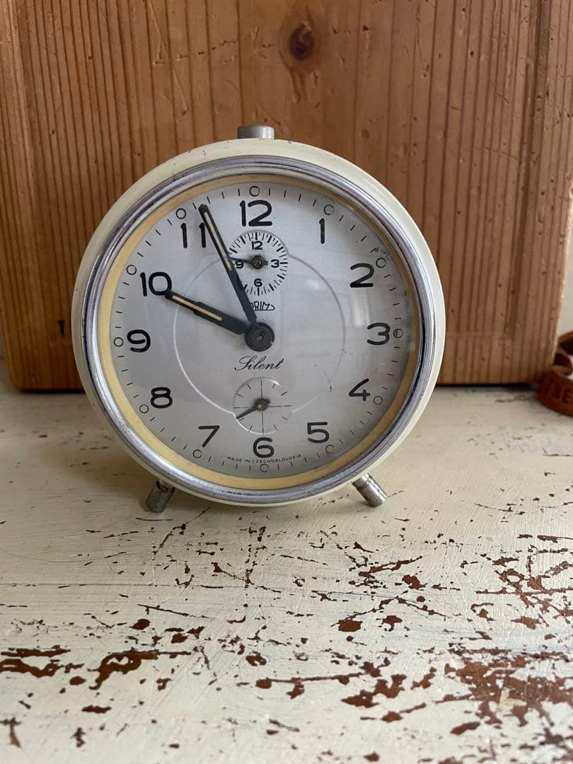 値下げ★アンティーク置き時計　アンティーク目覚まし時計