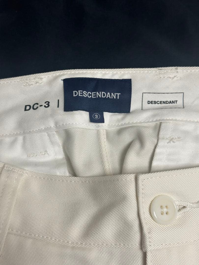 DESCENDANT DC-3 TROUSER 試着のみ　ディセンダント パンツ