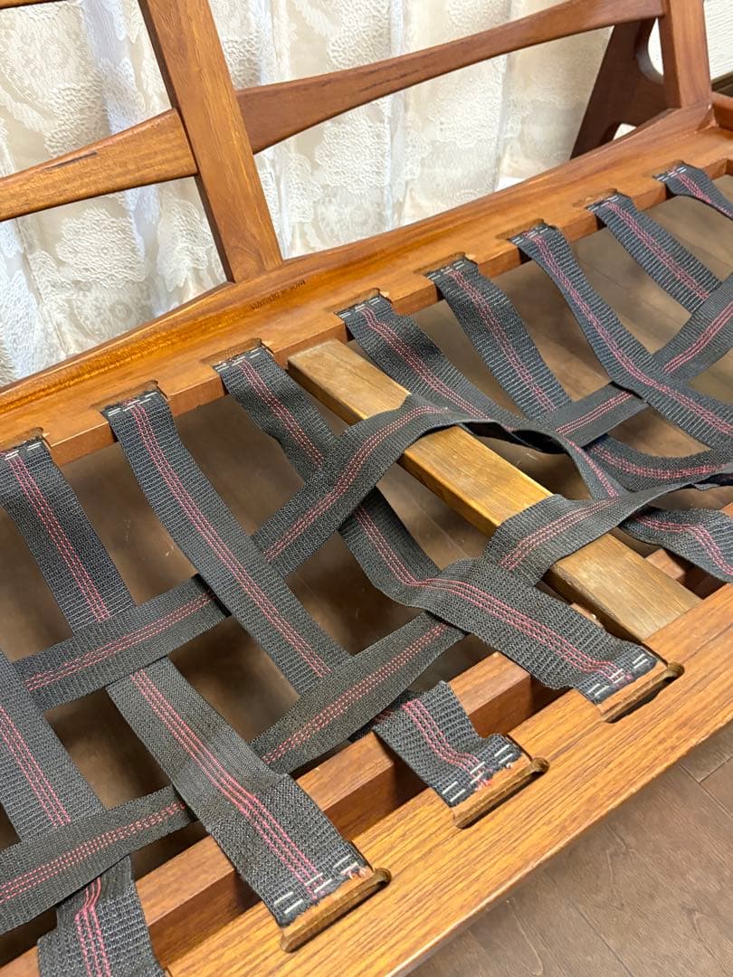 デンマーク製 ヴィンテージ家具　2シートソファ　北欧家具　2人掛けソファ