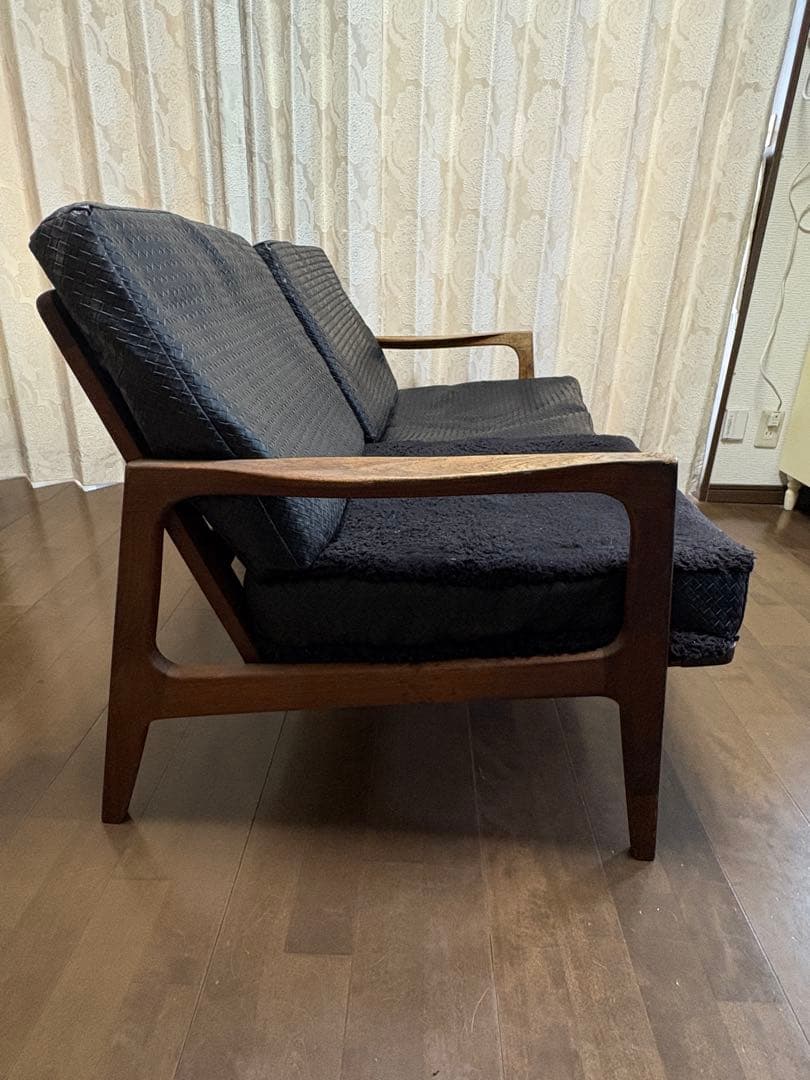 デンマーク製 ヴィンテージ家具　2シートソファ　北欧家具　2人掛けソファ