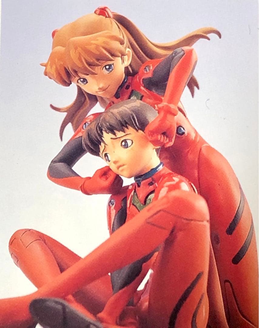 SEGA 海洋堂　1/8 シンジ&アスカ　ガレージキット　希少品