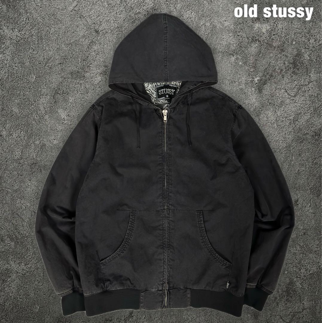 old stussy 00s アクティブジャケット パーカー ステューシー