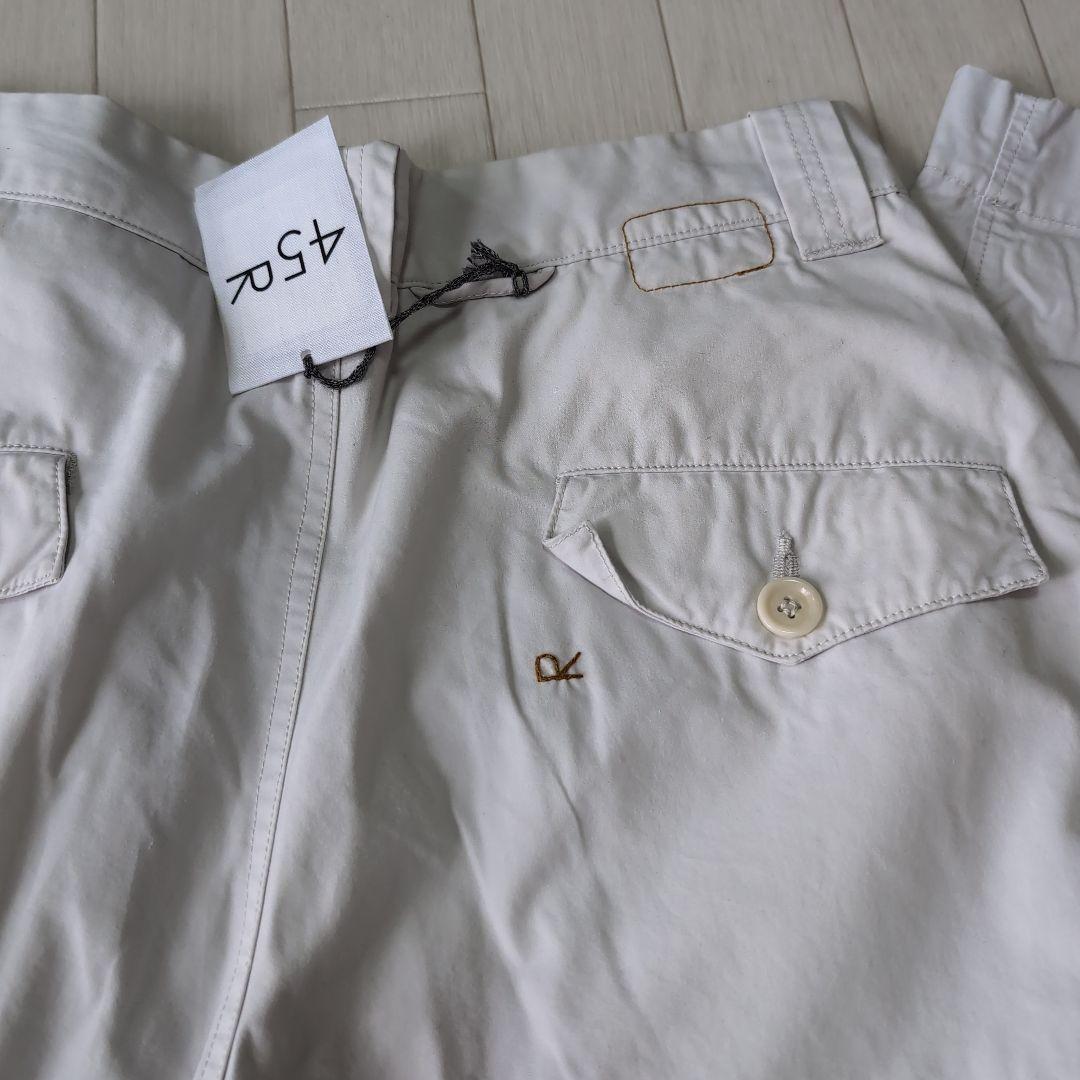 45R　オフホワイト カーゴパンツ サイズ