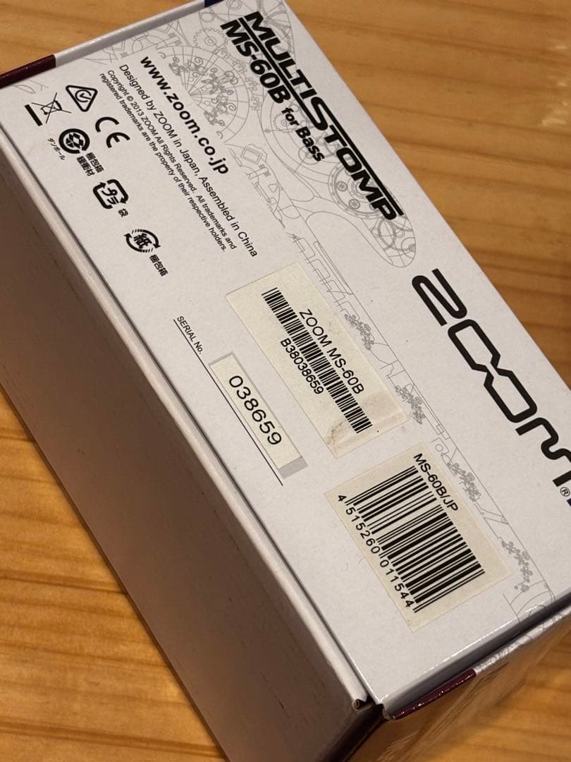 ZOOM MS-60B ベースエフェクター