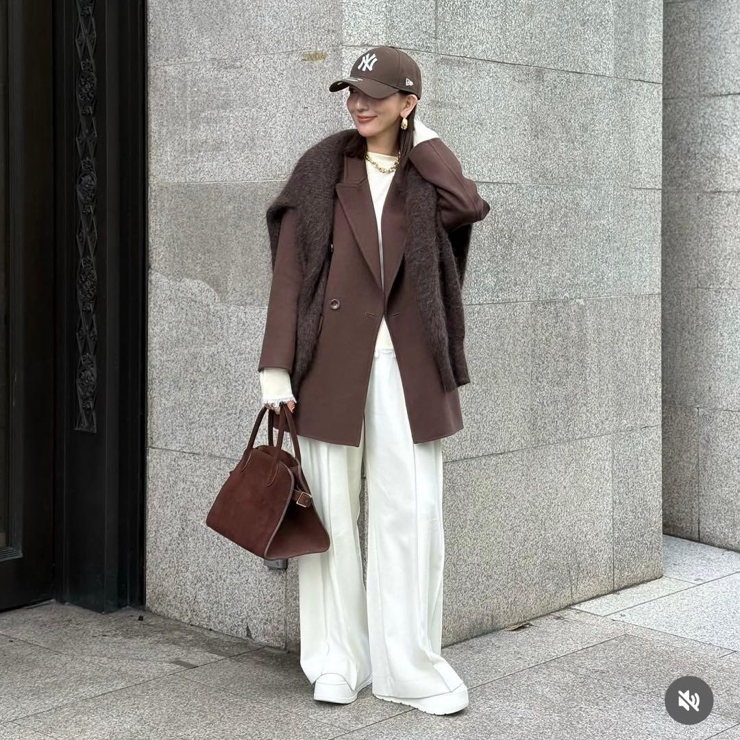 U_big sakiさん　コラボ　ジャケット　コート　スカートとセットアップ　S