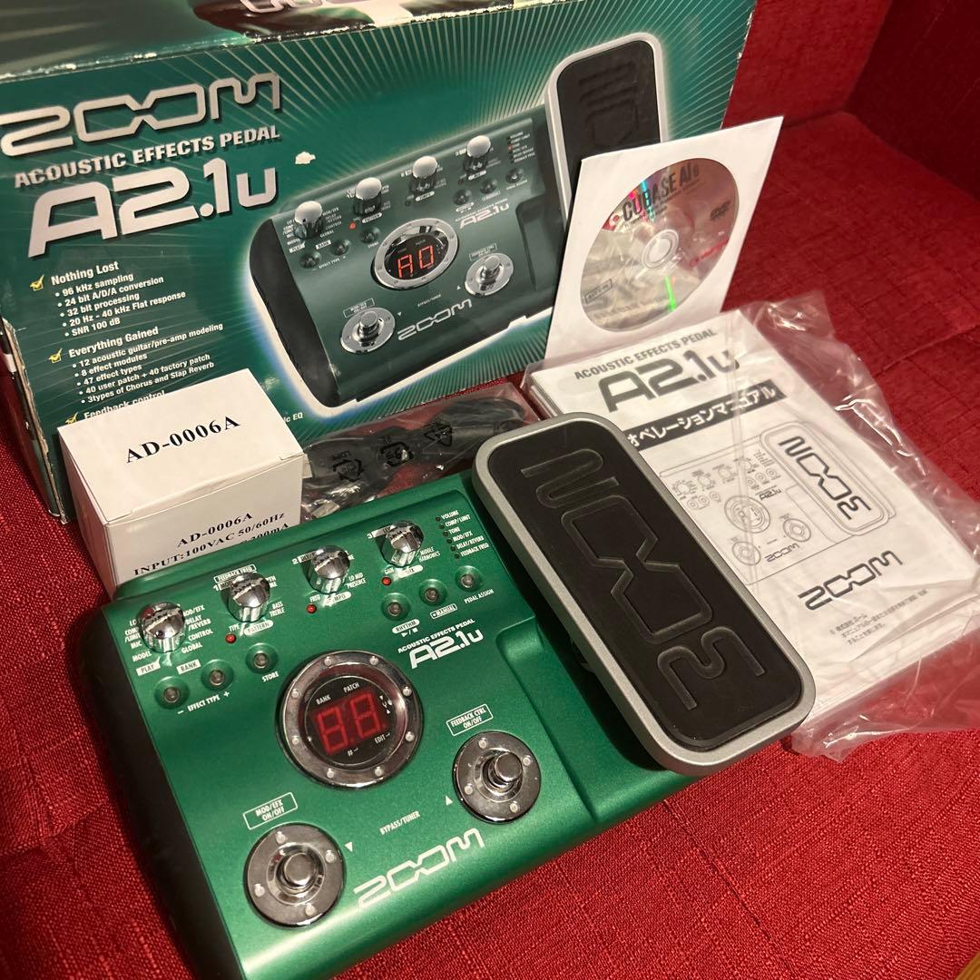ZOOM A2.1u アコースティックギター用マルチエフェクター
