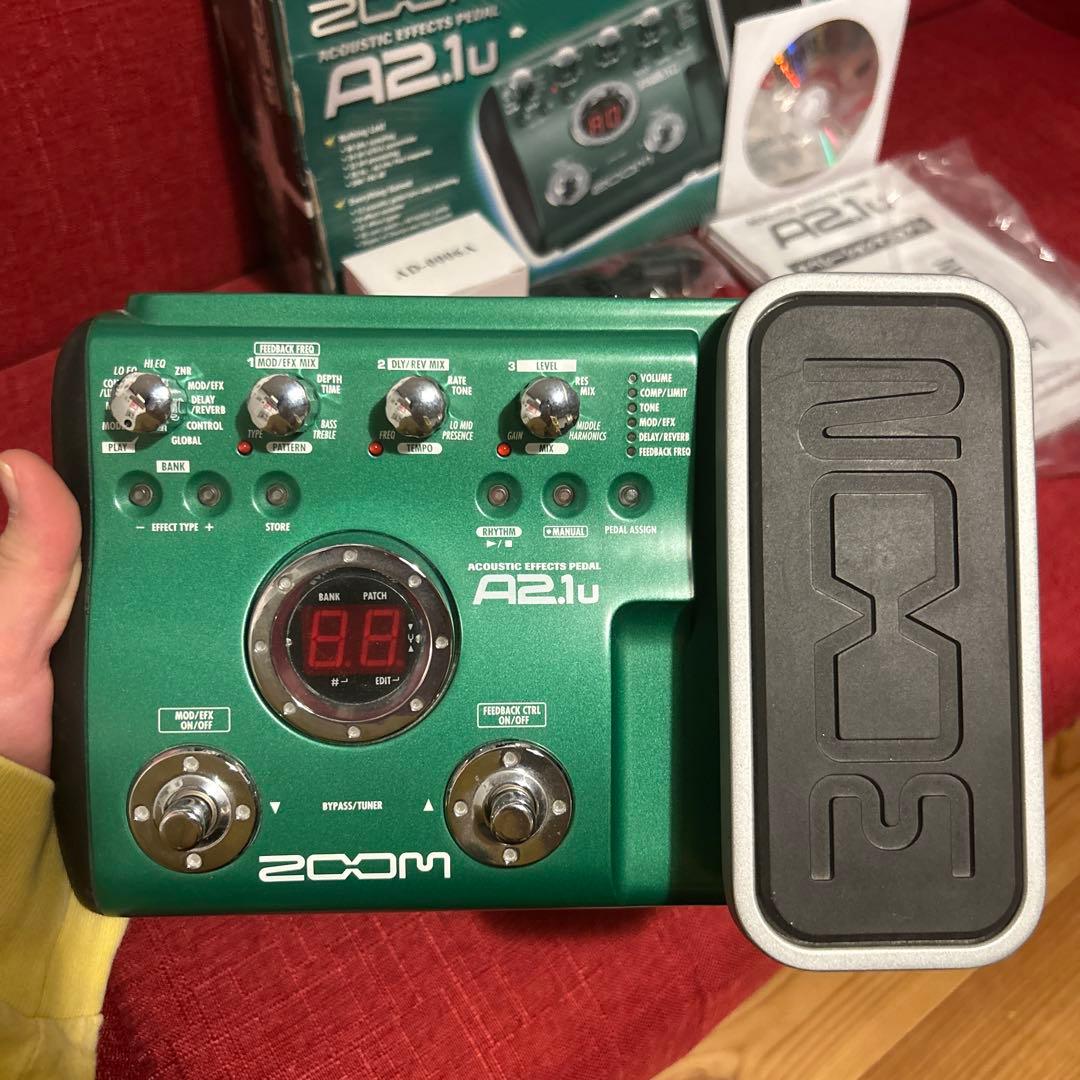 ZOOM A2.1u アコースティックギター用マルチエフェクター