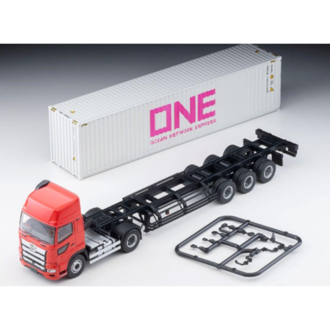 トミーテック LV−N292d 日野プロフィア 40ft海上コンテナトレーラ