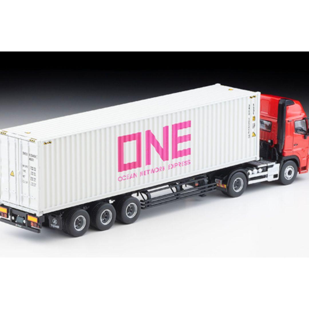 トミーテック LV−N292d 日野プロフィア 40ft海上コンテナトレーラ