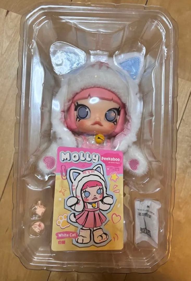 その他 molly peekaboo 1/8 action figure white