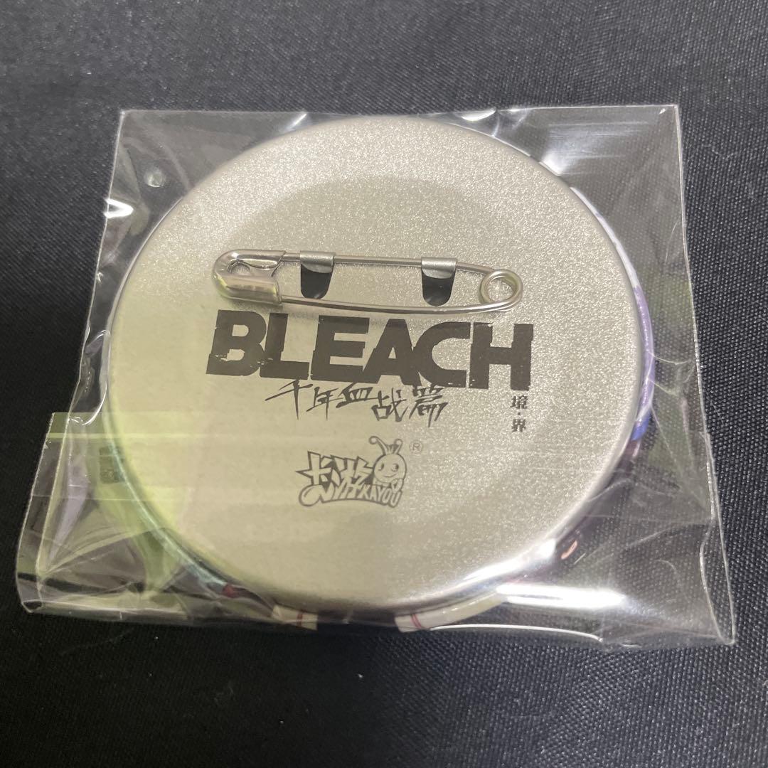 BLEACH 千年血戦篇 中国 缶バッジ 朽木白哉