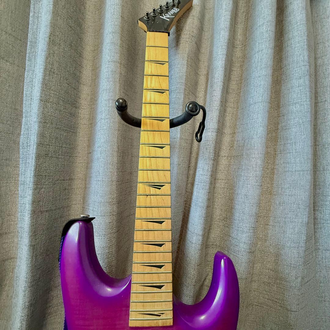 KRAMER striker 211 purpleエレキギター