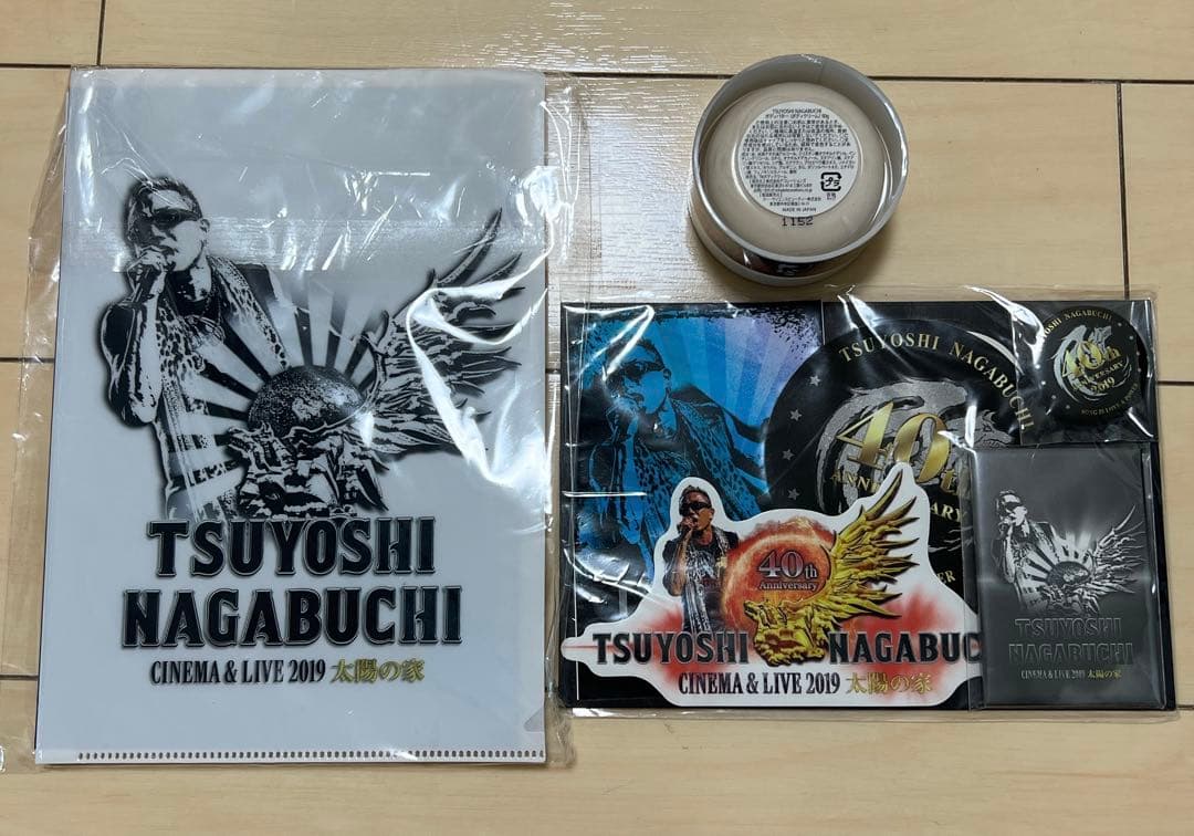 長渕剛ライブグッズセット タオル バッグ タンブラー マグカップ ノートTシャツ