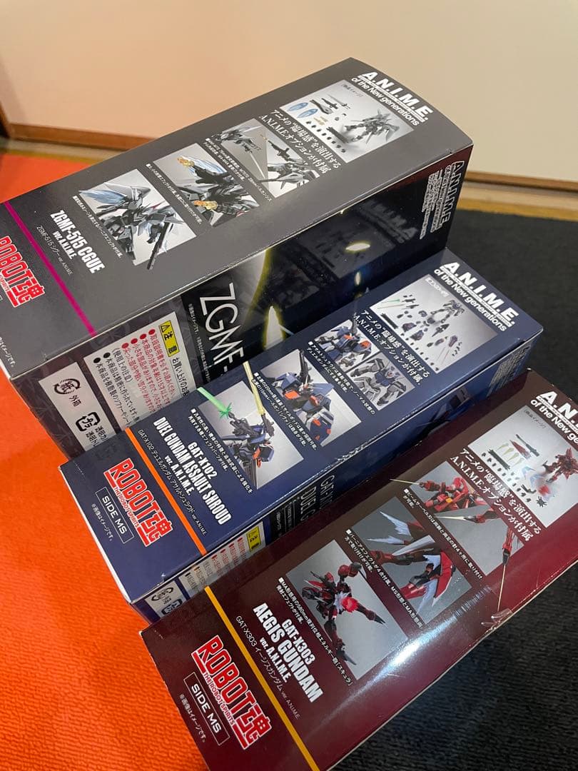 ガンダムSEED ROBOT魂 6体セット