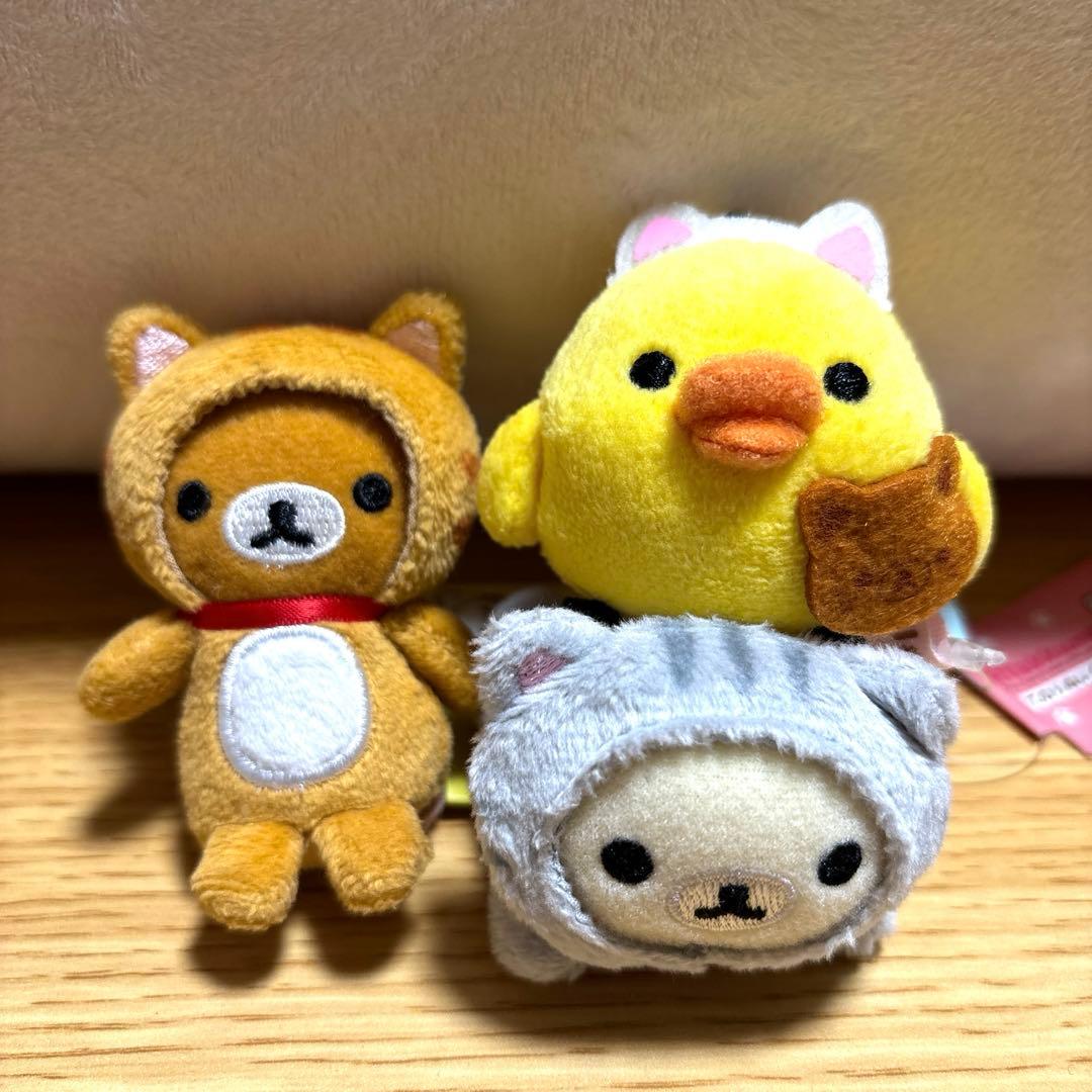 リラックマ コリラックマ キイロイトリてのりぬいぐるみ のんびりネコ 2015