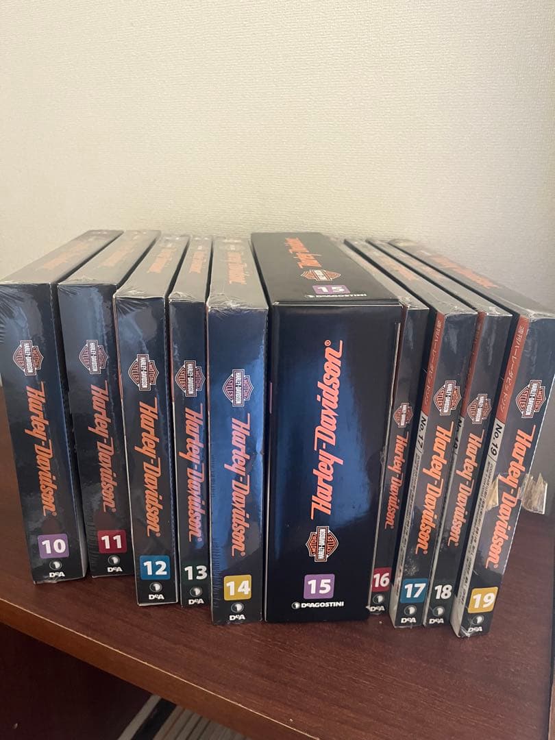 ハーレーダビットソン ディアゴスティーニ全巻＆ディスプレイケース付き